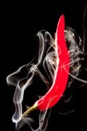 pepperoni with smoke