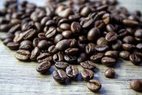 aroma brown coffee beans