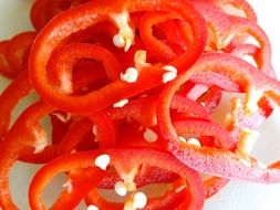 hot red pepper rings