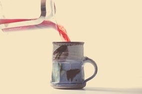 pouring cup
