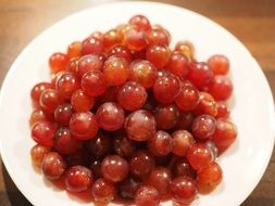 red grapes fruit