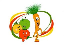 appetizing vegetables drawing