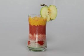 mix fruit cocktail with apple