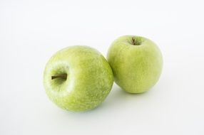 Green healthy sour apples