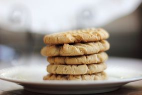 sugar cookies on a plate