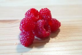 fresh raspberries