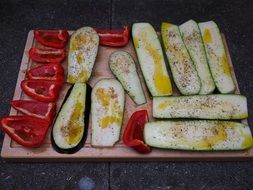 vegetables for grilling