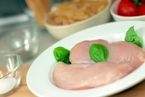 uncooked turkey hen
