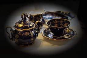 porcelain coffee service