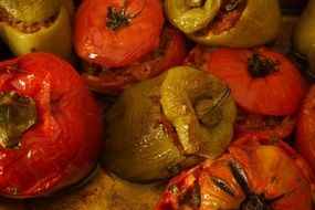 Baked Stuffed Peppers