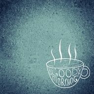 wallpaper with cup of coffee