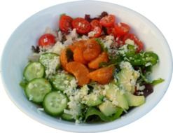 Healthy diet vegetable salad