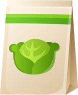 packet of cabbage seeds