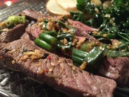 delicious summertime barbecue food outdoors