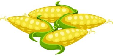 drawn corn on the cob