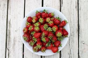 dainty strawberries