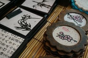hangul calligraphic ornament