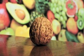 organic walnut fruit