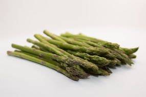 green chinese asparagus vegetables