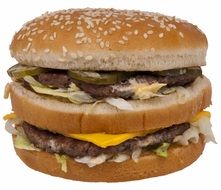 double hamburger