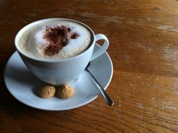 coffee cup with a drink