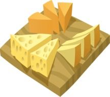 drawing of triangles of different swiss cheese