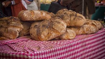 bread on the market