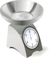 drawn kitchen scales