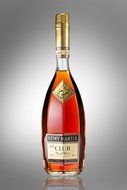 bottle of wine on a light background remy martin