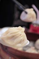 Dumplings, traditional meal in Shanghai