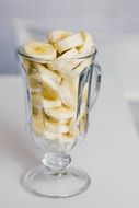 Bananas in the glass