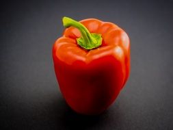 ripe red bell pepper