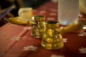 arabic coffee golden turkish