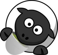 sheep animal drawing