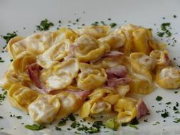 Delicious tortellini