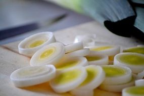 cut leek