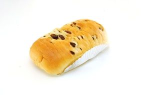 Bun with raisins