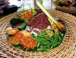 dish of indonesian cuisine