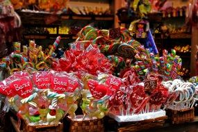 variety of sweets for sale