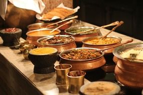 Photo of buffet indian food