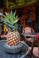 pineapple on the table