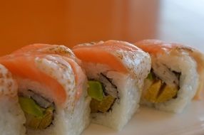 Sushi is a Japanese food