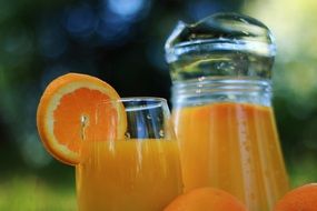 fresh orange juice vitamin c