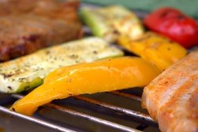 delicious grilled vegetables