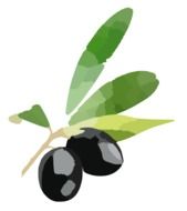 clipart of black olives plum berries