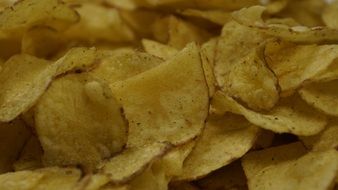 crispy potato chips