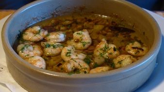 soup with seafood