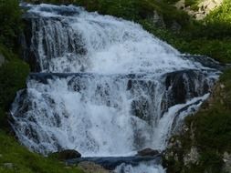 cold mountain stream