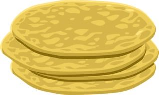 pancakes drawing