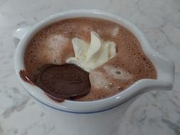 hot chocolate drink